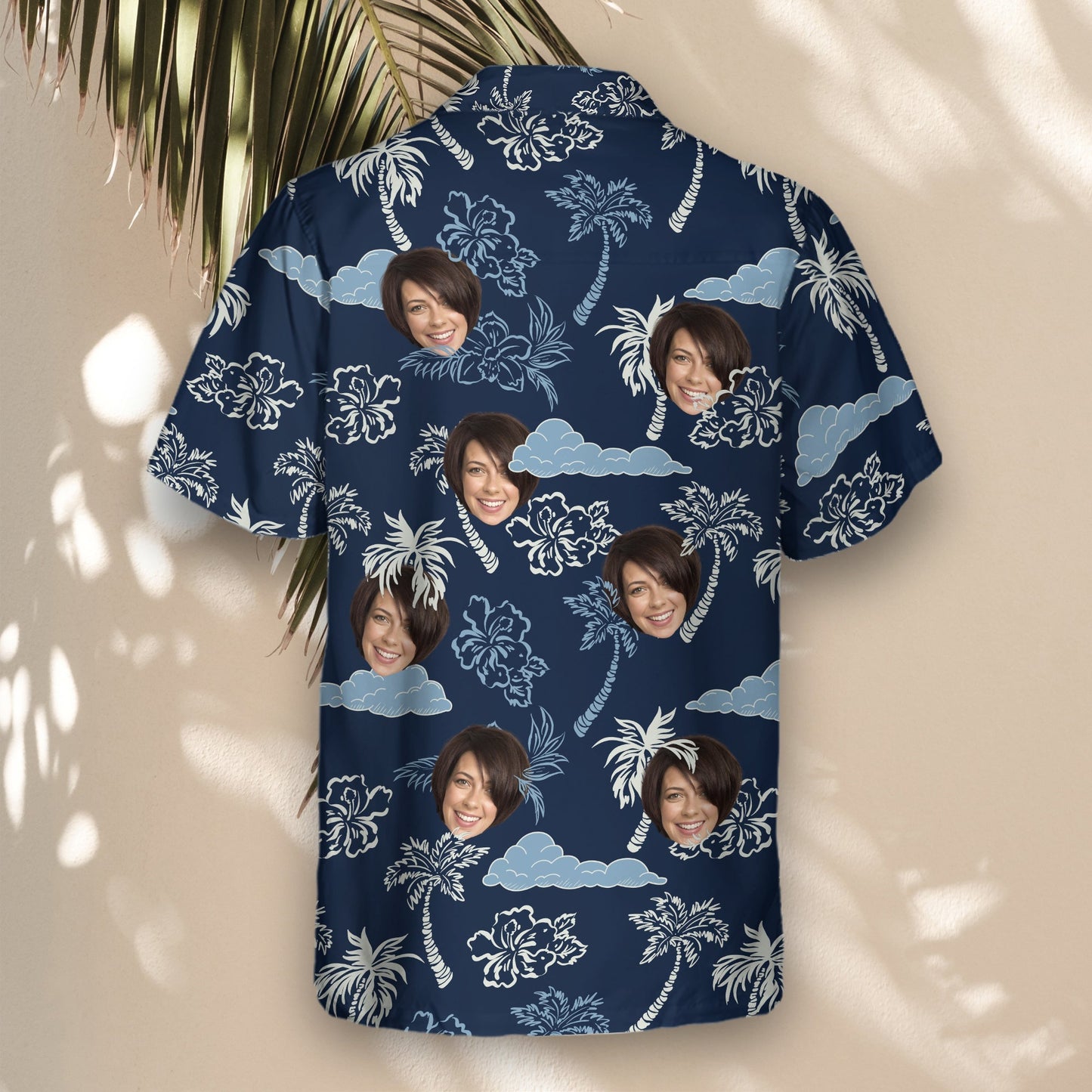 Coconut Palm Delight | Aloha Custom Hawaiian Shirts with Faces or Logos