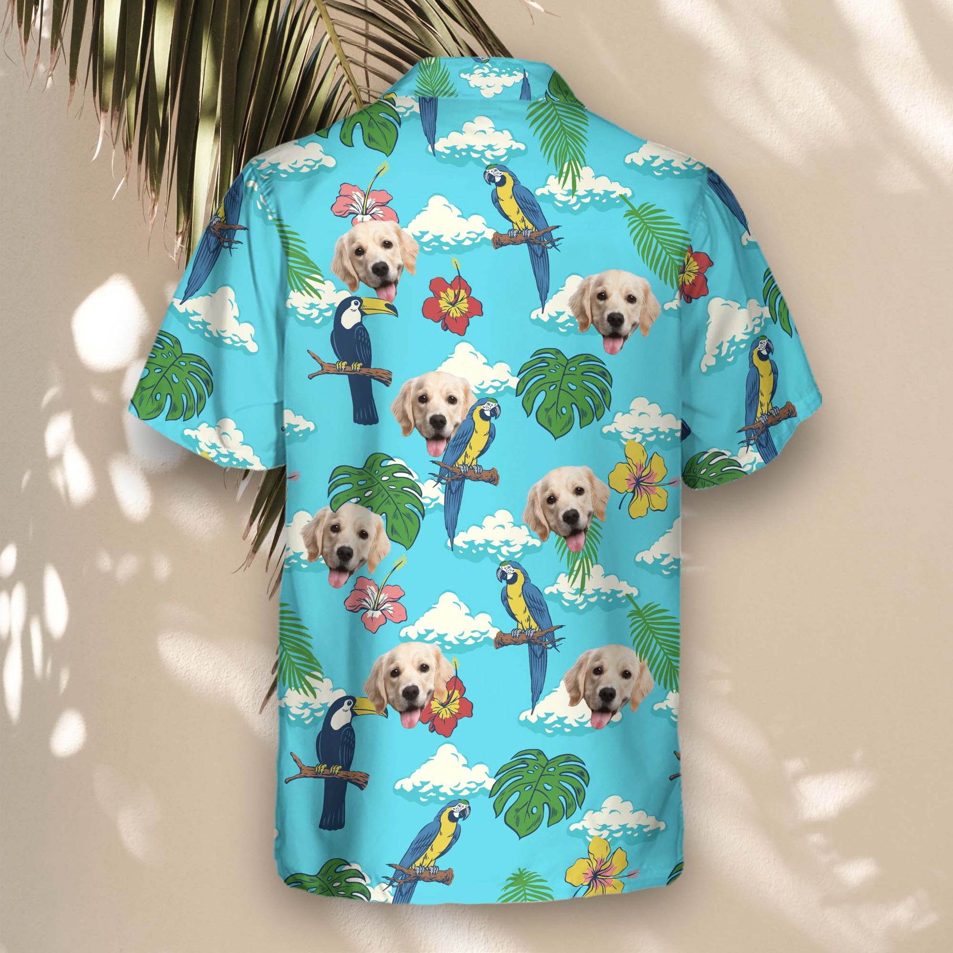 Jungle Bird Paradise | Aloha Custom Hawaiian Shirts with Faces or Logos