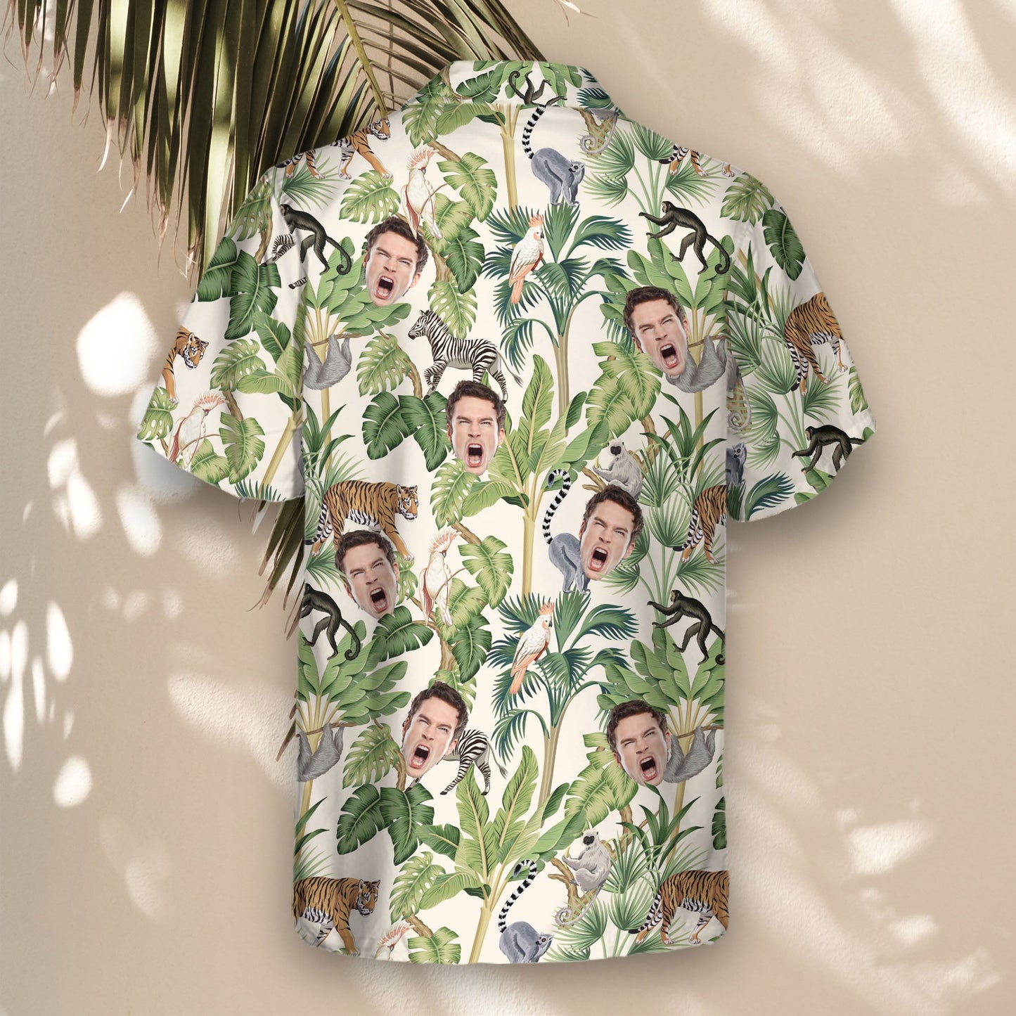 Jungle Jamboree | Aloha Custom Hawaiian Shirts with Faces or Logos