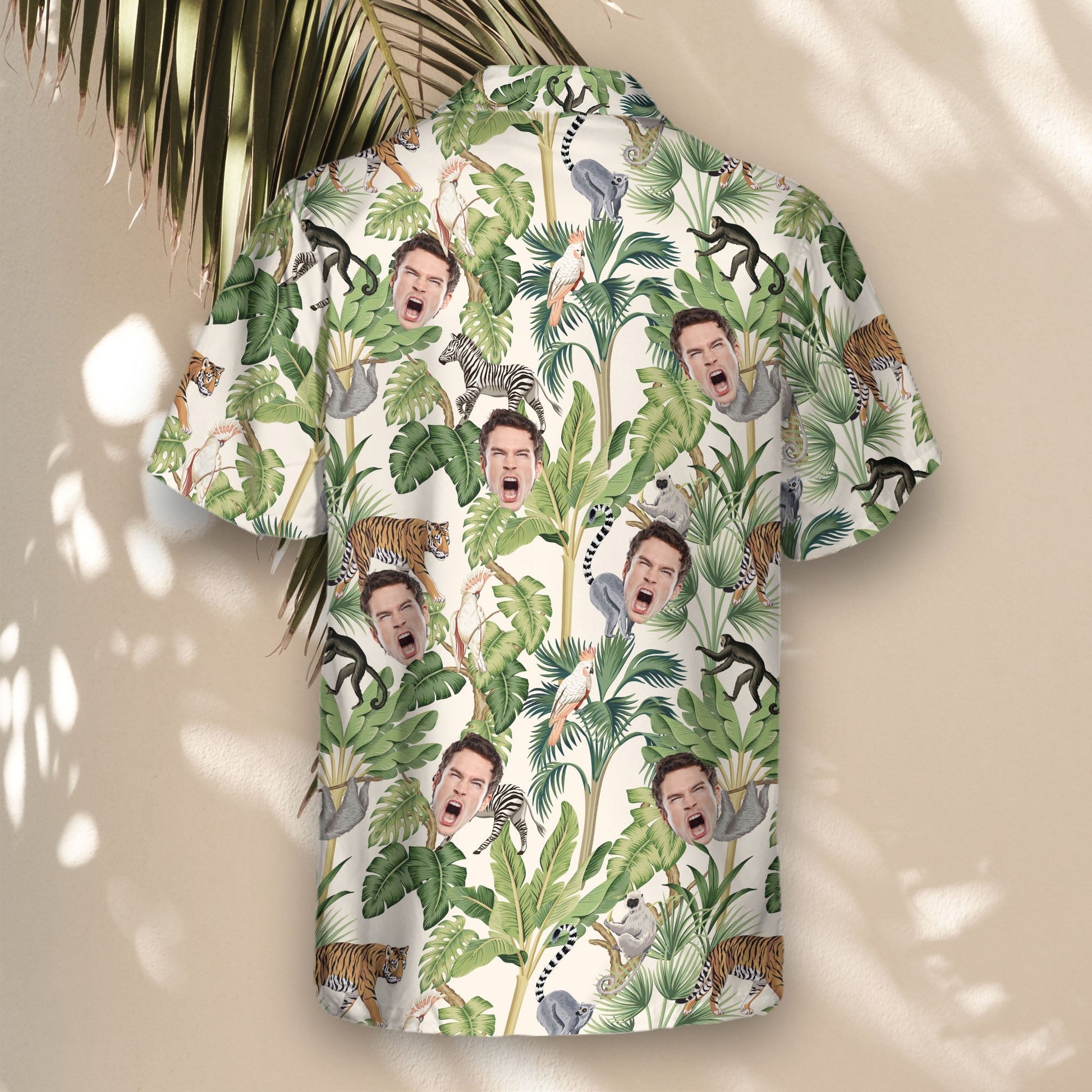 Jungle Jamboree | Aloha Custom Hawaiian Shirts with Faces or Logos