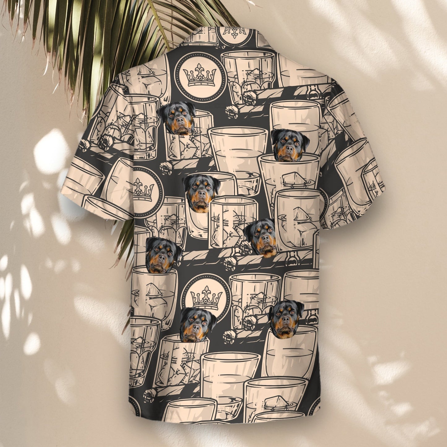 Whiskey Booze | Aloha Custom Hawaiian Shirts with Faces or Logos