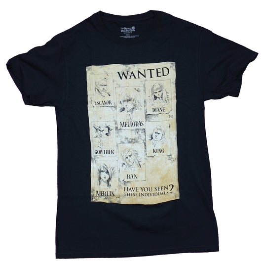 Seven Deadly Sins Mens T-Shirt - Wanted Have You seen These Individuals? Poster