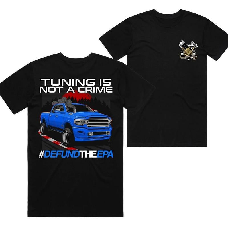 5th Gen Criminal Tee Graphic Truck T-shirt Stylish Car Merch For Automotive Enthusiasts