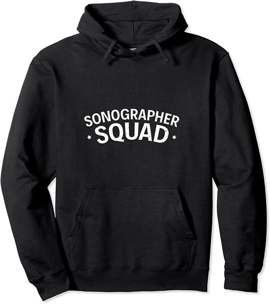 Cardiac Sonographer Sonographer Squad Gift Pullover Hoodie