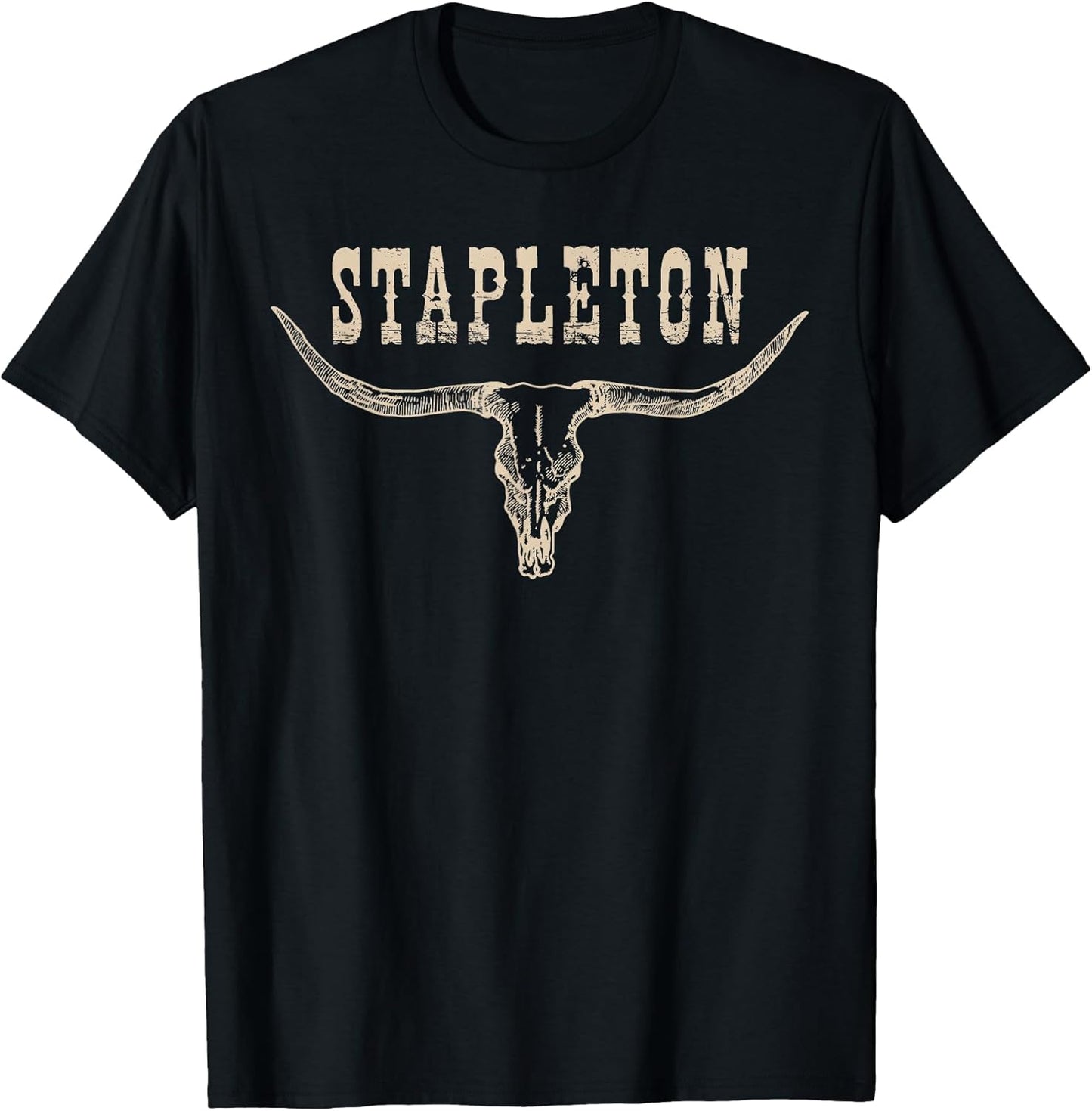Vintage StapIeton Last Name Personalized 90s Style T-Shirt