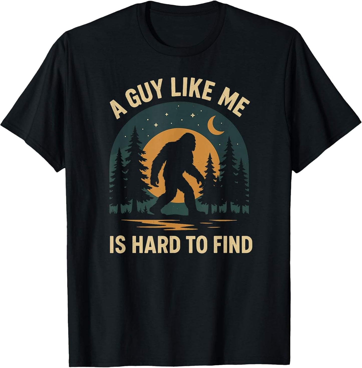 Funny Bigfoot Retro Sasquatch T-Shirt