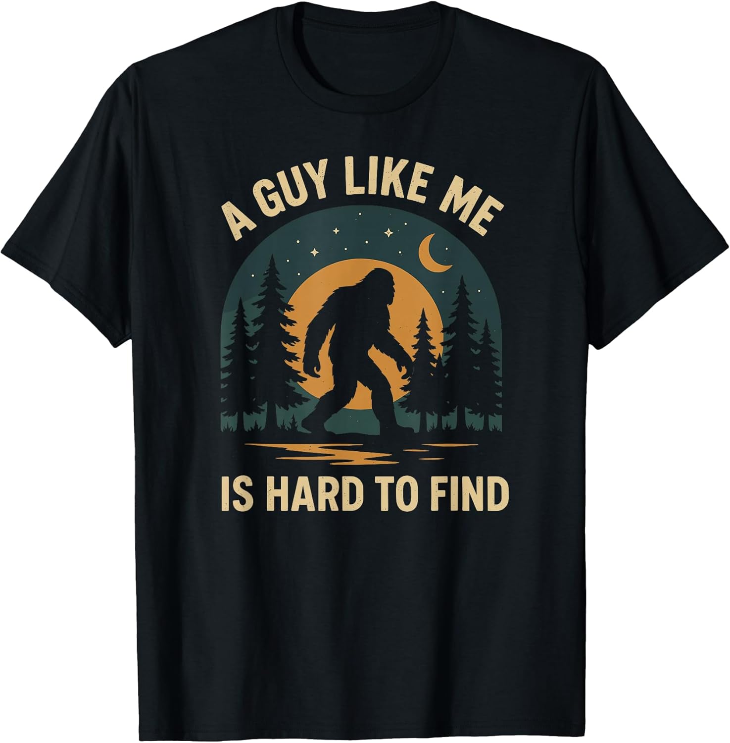 Funny Bigfoot Retro Sasquatch T-Shirt
