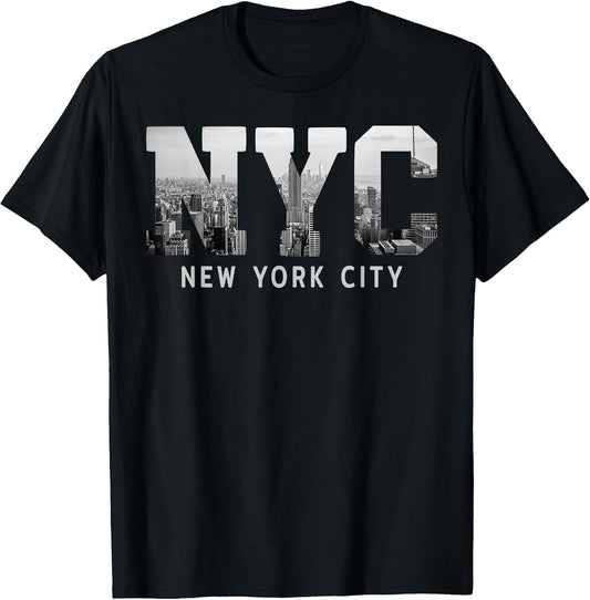 NYC New York City Skyline Souvenir T-Shirt