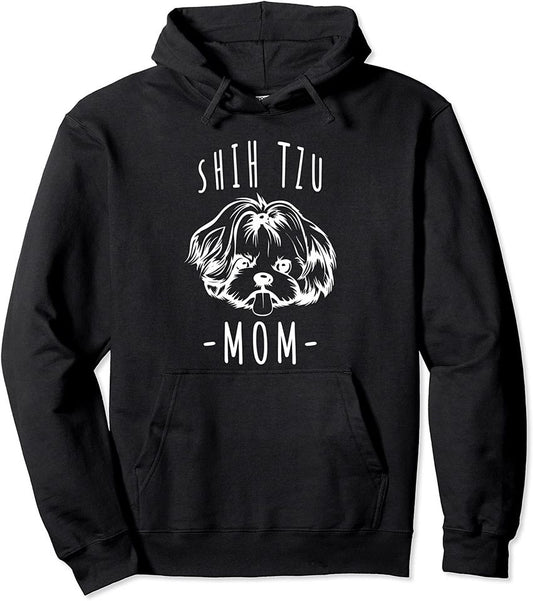 Shih Tzu Mom Pullover Hoodie
