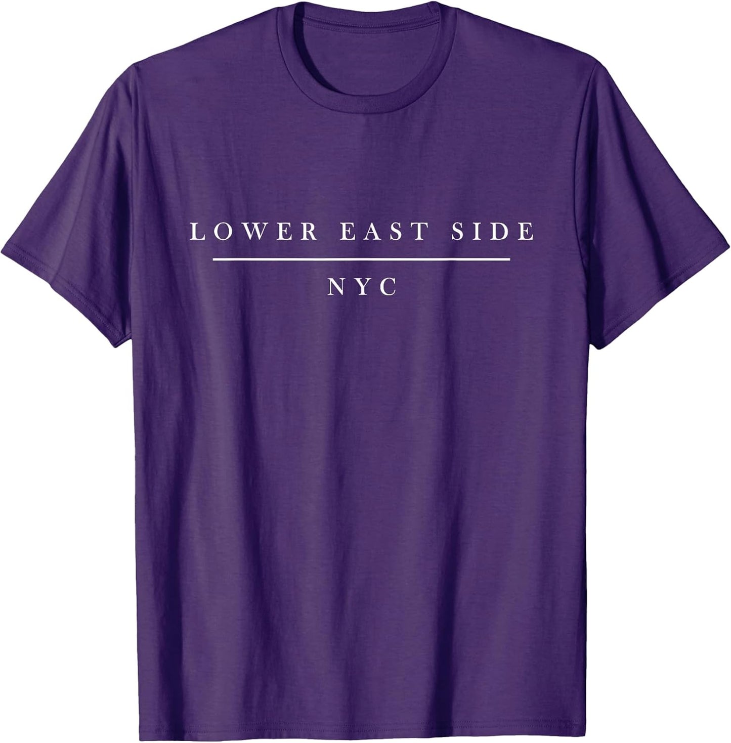 Minimalistic Lower East Side NYC Tshirt T-Shirt