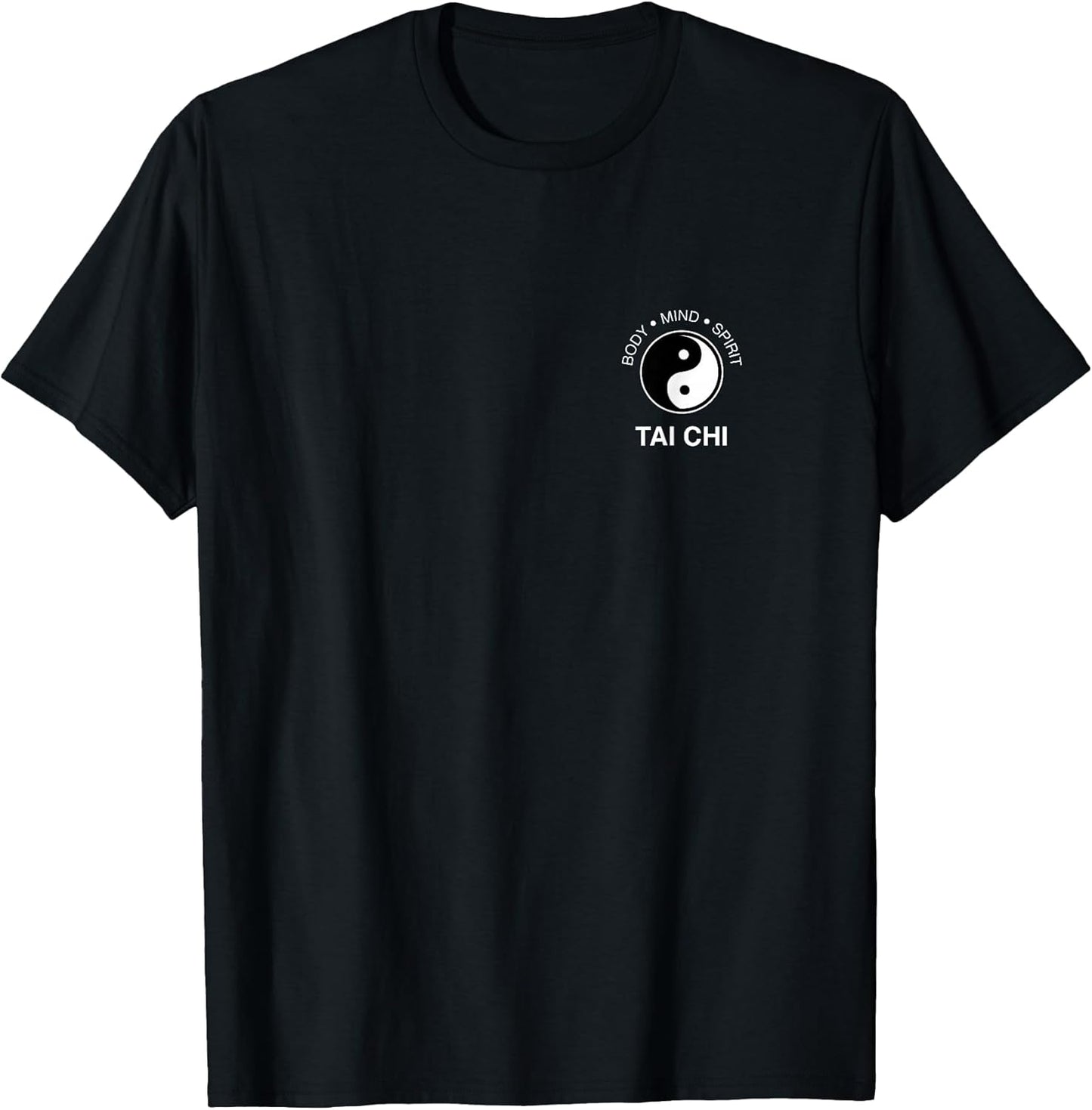 Body Mind Spirit Yin Yang Symbol - Art of Tai Chi T-Shirt