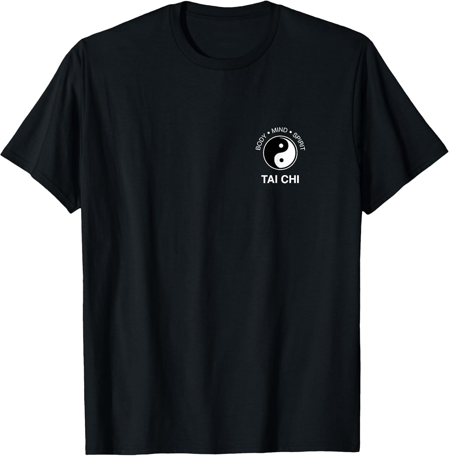 Body Mind Spirit Yin Yang Symbol - Art of Tai Chi T-Shirt