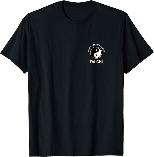 Body Mind Spirit Yin Yang Symbol - Art of Tai Chi T-Shirt