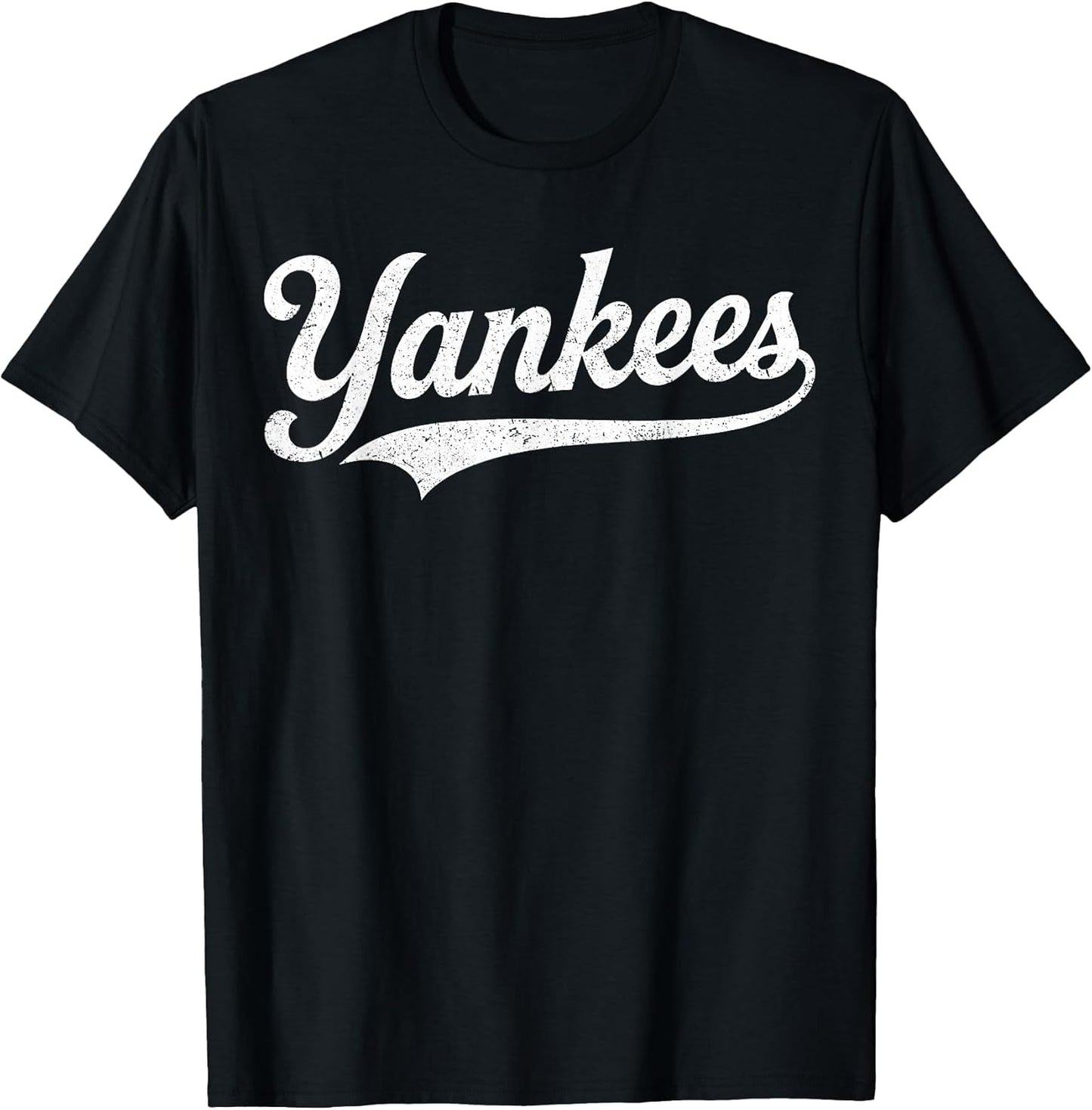 Yankees Heart Design Retro Style Graphic Men Women Kid T-Shirt