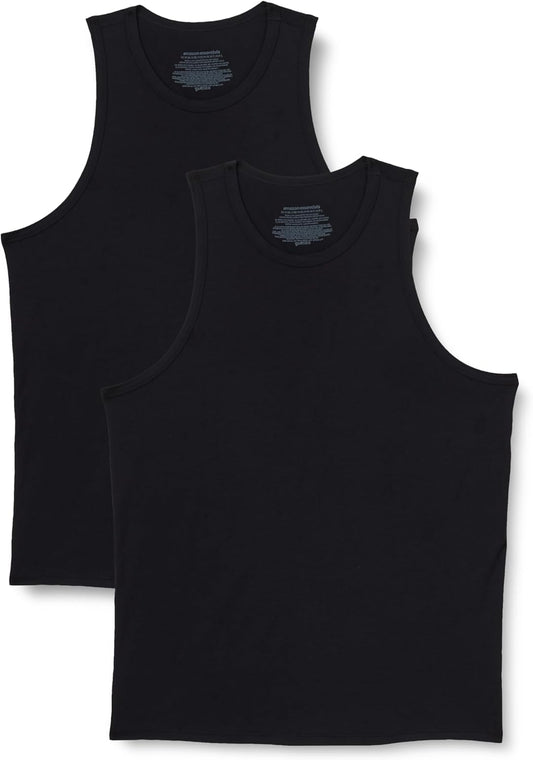 Men's Sleeveless Super Soft Modal Undershirt, Pack of 2