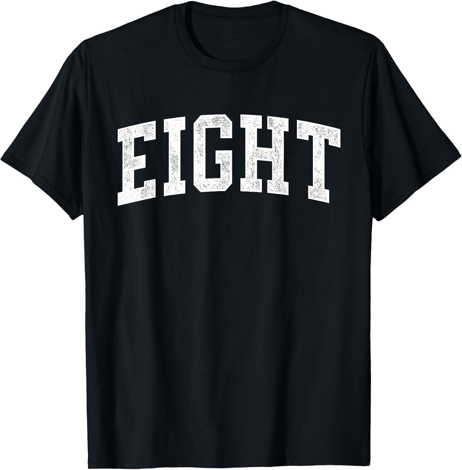 Eight Minimalist 8th Birthday Design 8-Year-Old T-Shirt