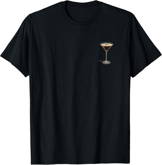 Glass Espresso Martini Minimalist Elegance Pocket