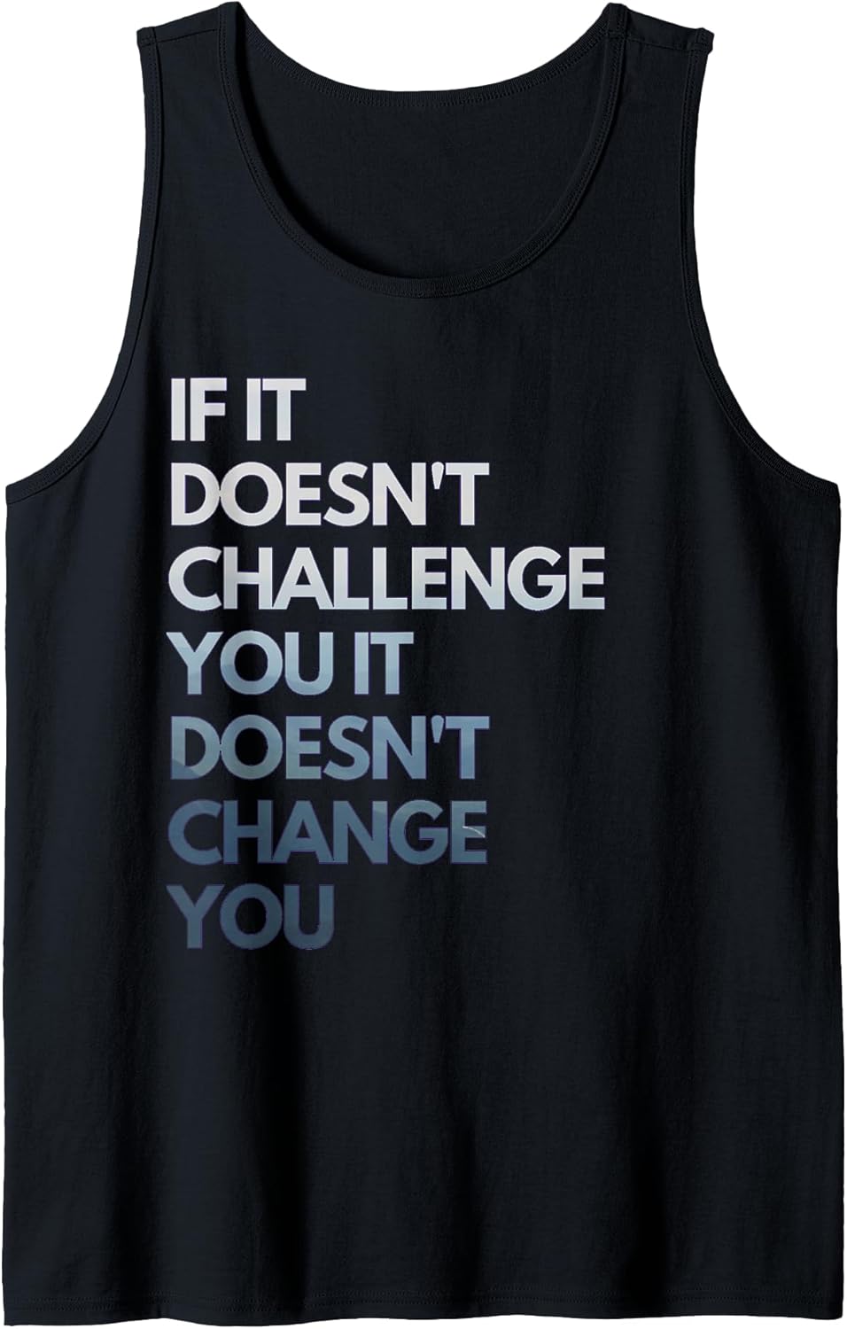 Fitness Motivation Shirt Inspirational Quote Fitness Tank Top
