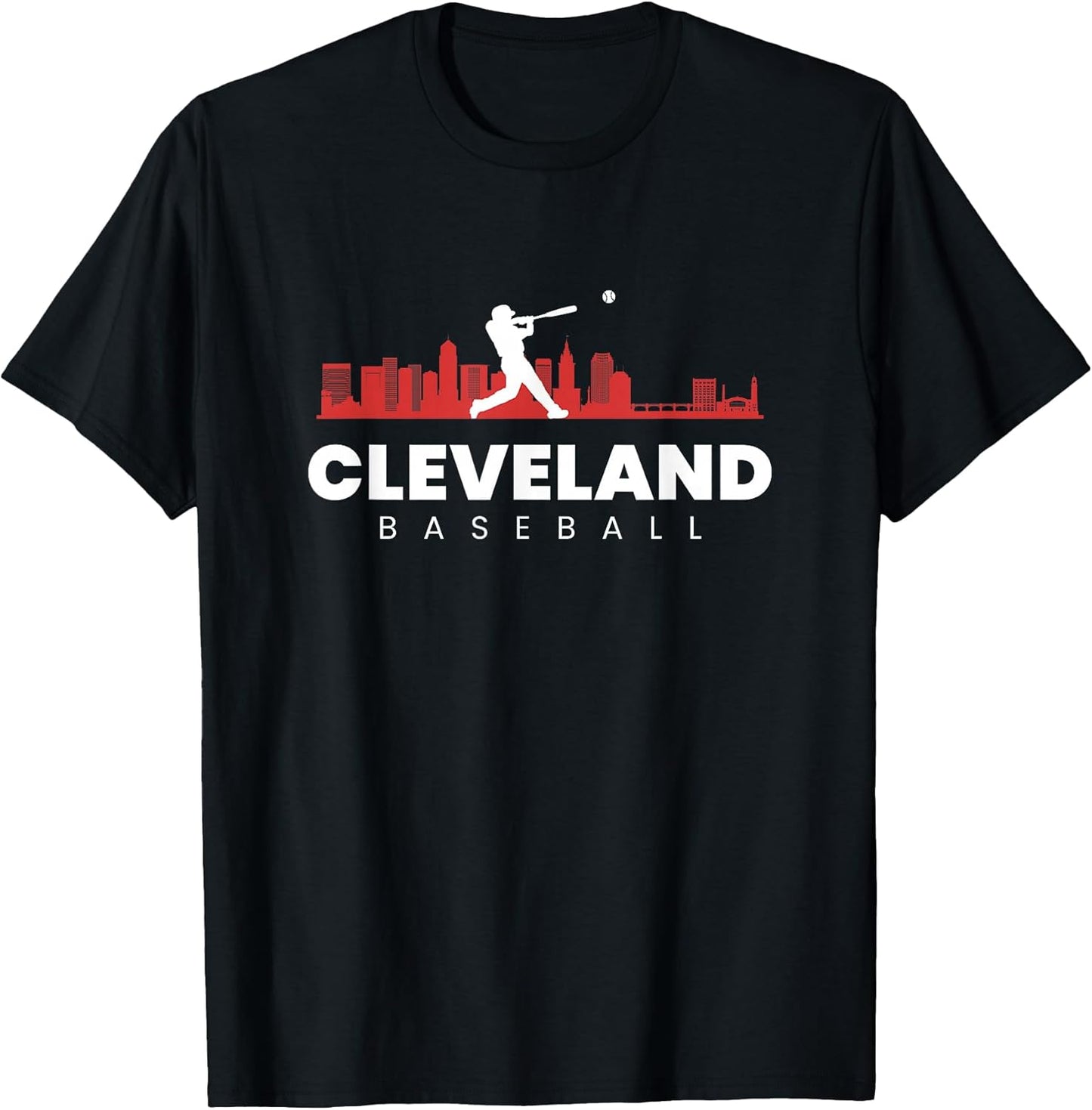 Cleveland Baseball Vintage Minimalist Retro Baseball Lover T-Shirt