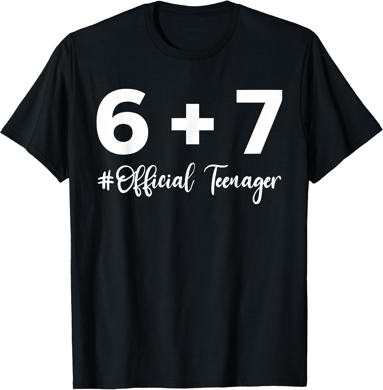 Funny 13th Birthday Official Teenager 13 Year Old Boys Kids T-Shirt