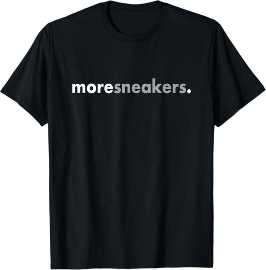 Minimalist More Sneakers Love Sneaker Head T-Shirt