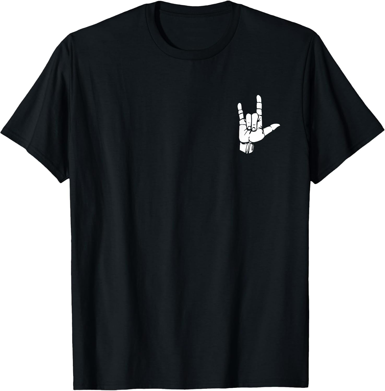 ASL I Love You T-Shirt Gift American Sign Language Tee T-Shirt