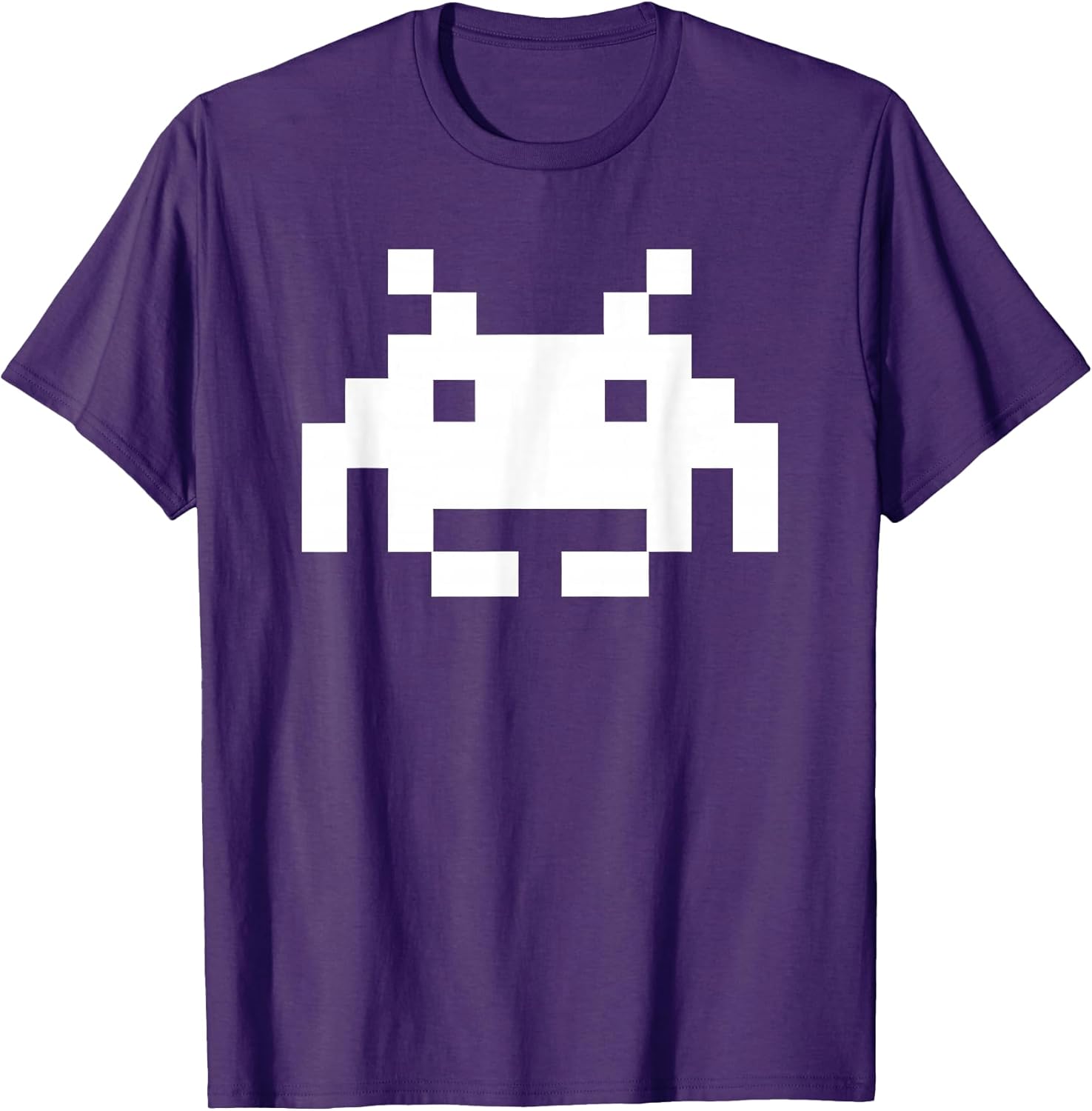 Pixel Art Space Alien Shirt 80's Retro Gaming Tee T-Shirt