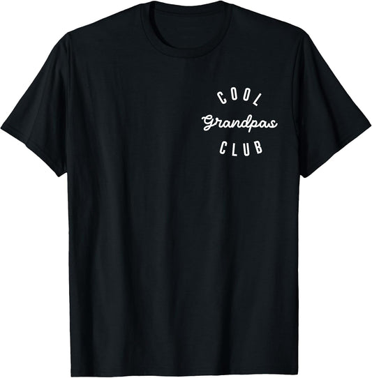 Mens Cool Grandpas Club, Father's Day Best Cool Grandpa T-Shirt