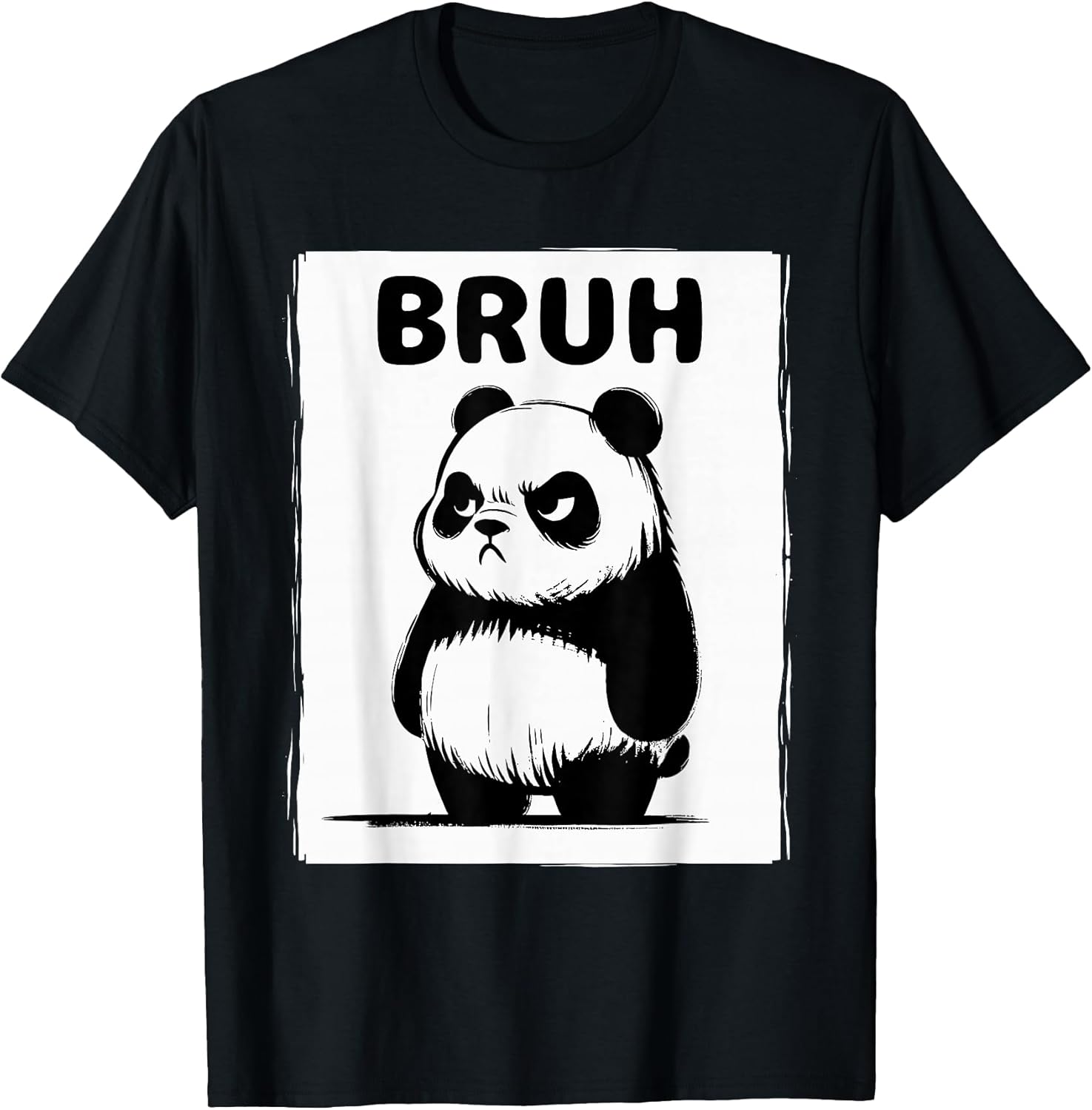 Cool Bruh Panda Men Women Kids Teens Funny Panda T-Shirt