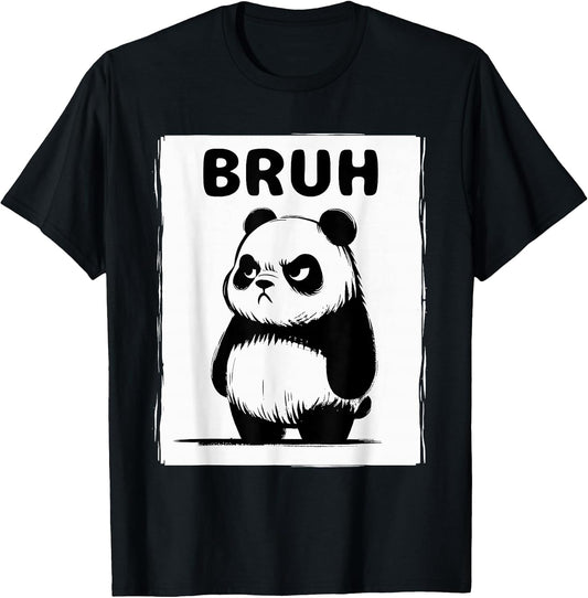 Cool Bruh Panda Men Women Kids Teens Funny Panda T-Shirt
