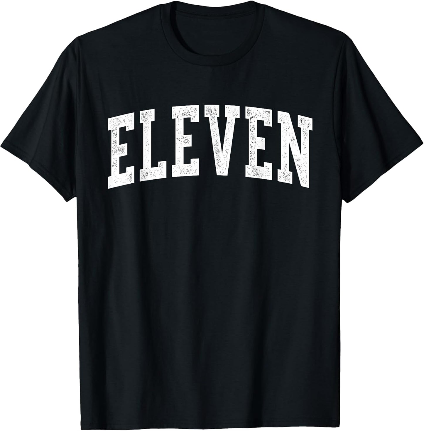 Eleven Minimalist 11th Birthday Design 11-Year-Old T-Shirt