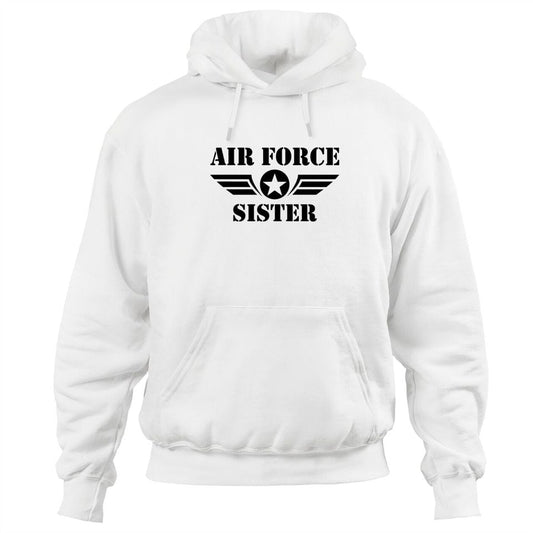 Sisters Hoodie Air Force Sister