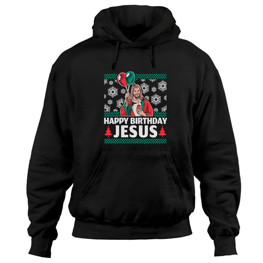 Happy Birthday Jesus Pullover Hoodie