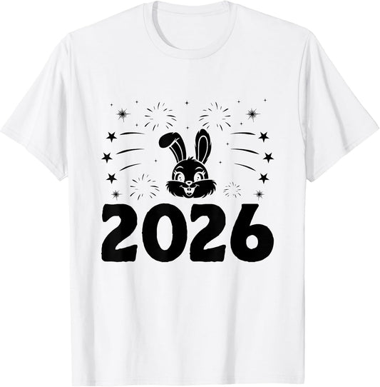 Happy New Year 2026 Easter Day Egg Chocolate Hunting T-Shirt