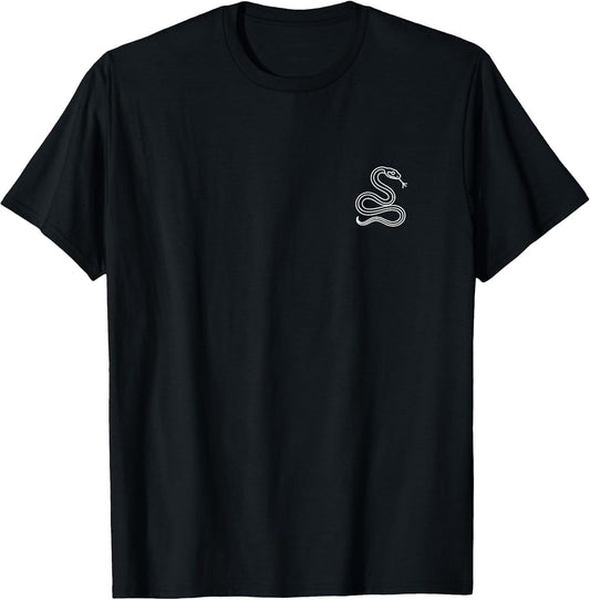 Snake Minimalist Line Art Ball Python Corn Snakes T-Shirt