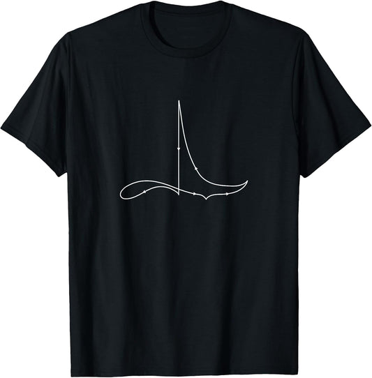 Conductor 5/4 Pattern Music Minimalist T-Shirt