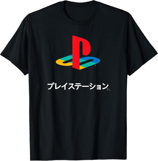 Full Color Logo with Kanji Modern Video Game T-Shirt