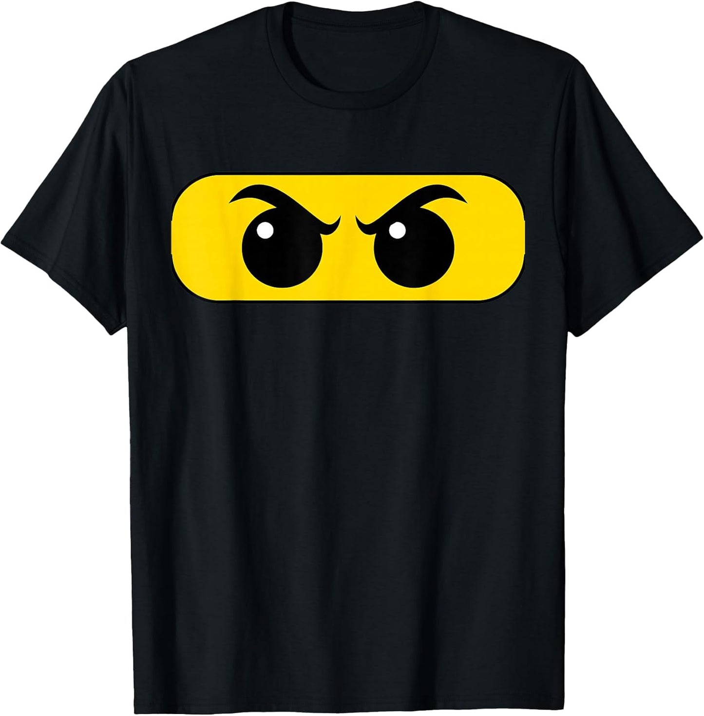Cartoons Angry Eyes Pop Art Face Retro Graphic T-Shirt