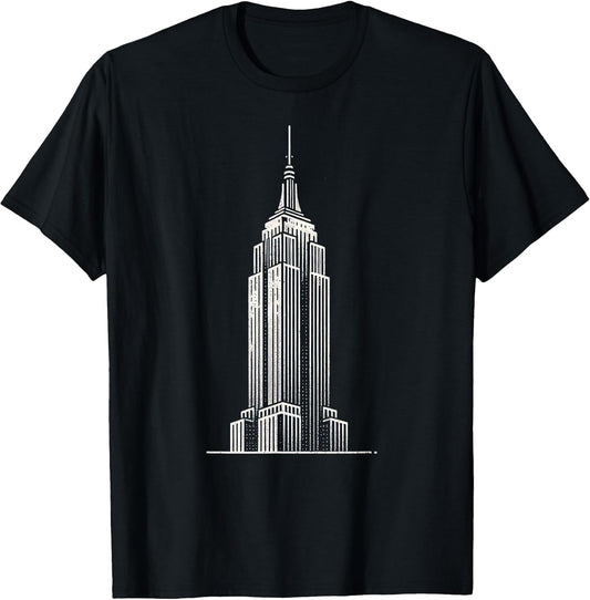 Empire State Line Art T-Shirt