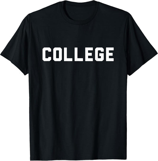 College' 80s Party House Movie Classic College T-Shirt