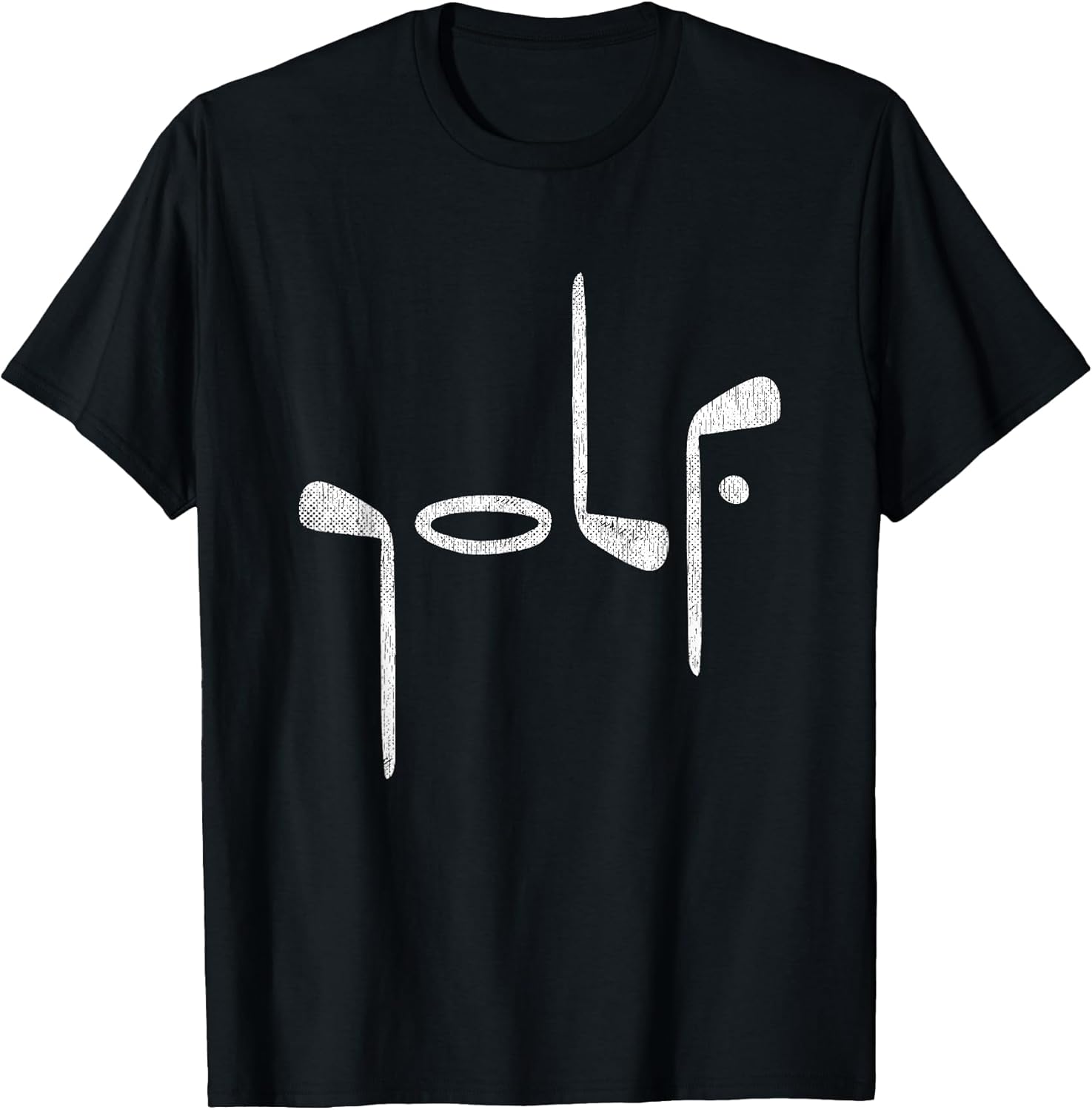 Golf Minimalist Logo Women Golf Fan Men Golfer T-Shirt