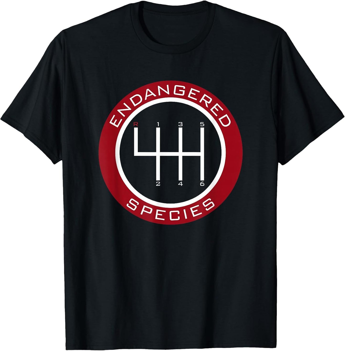 Car Guy, Mechanic, Endangered Species, Manual Shifter T-Shirt