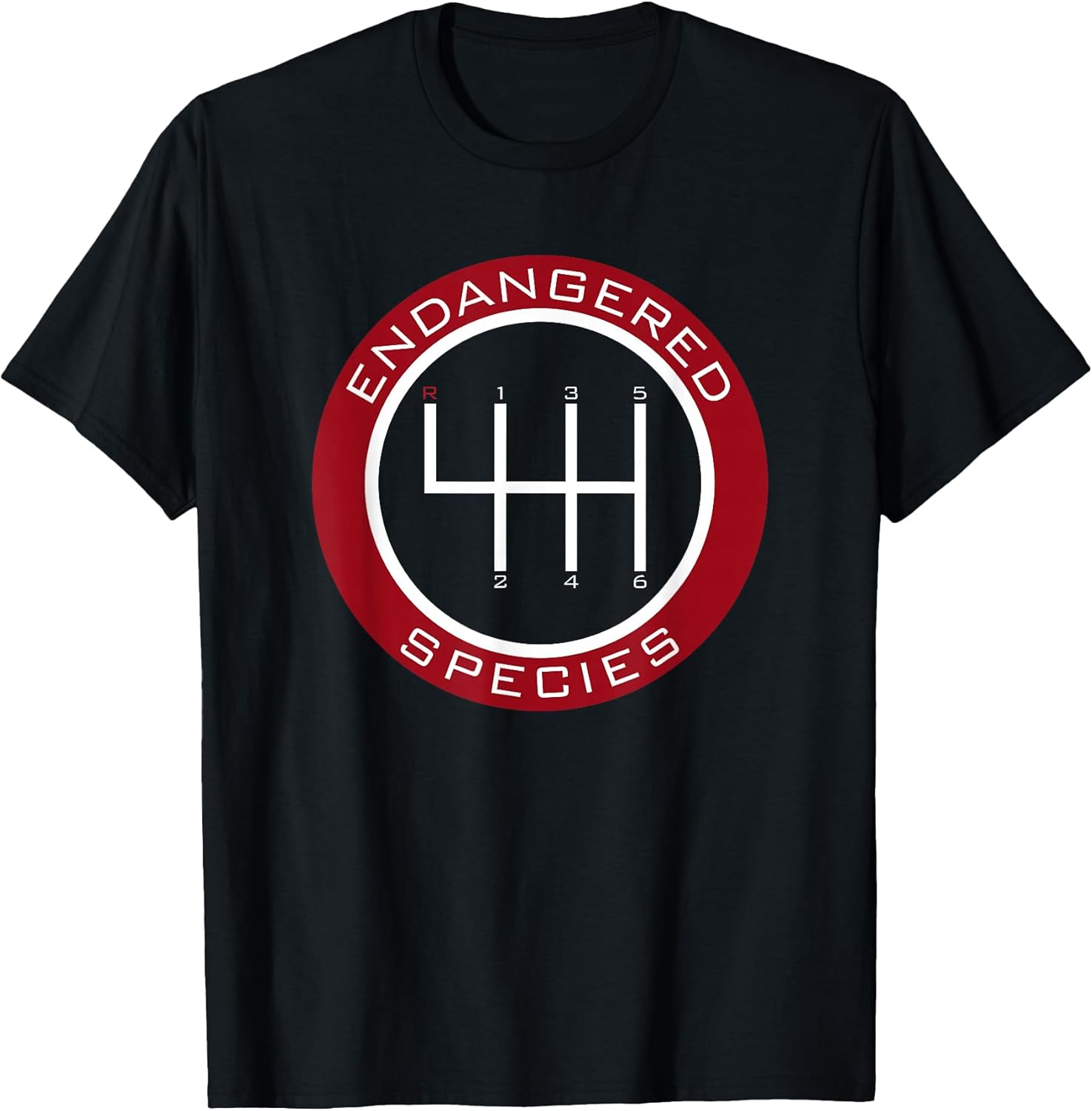 Car Guy, Mechanic, Endangered Species, Manual Shifter T-Shirt