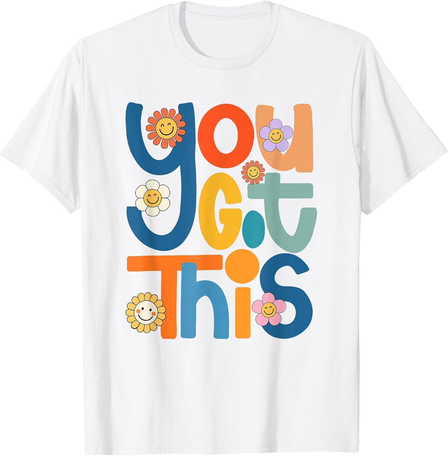 State Testing Day Motivational Teacher Groovy You Got This T-Shirt