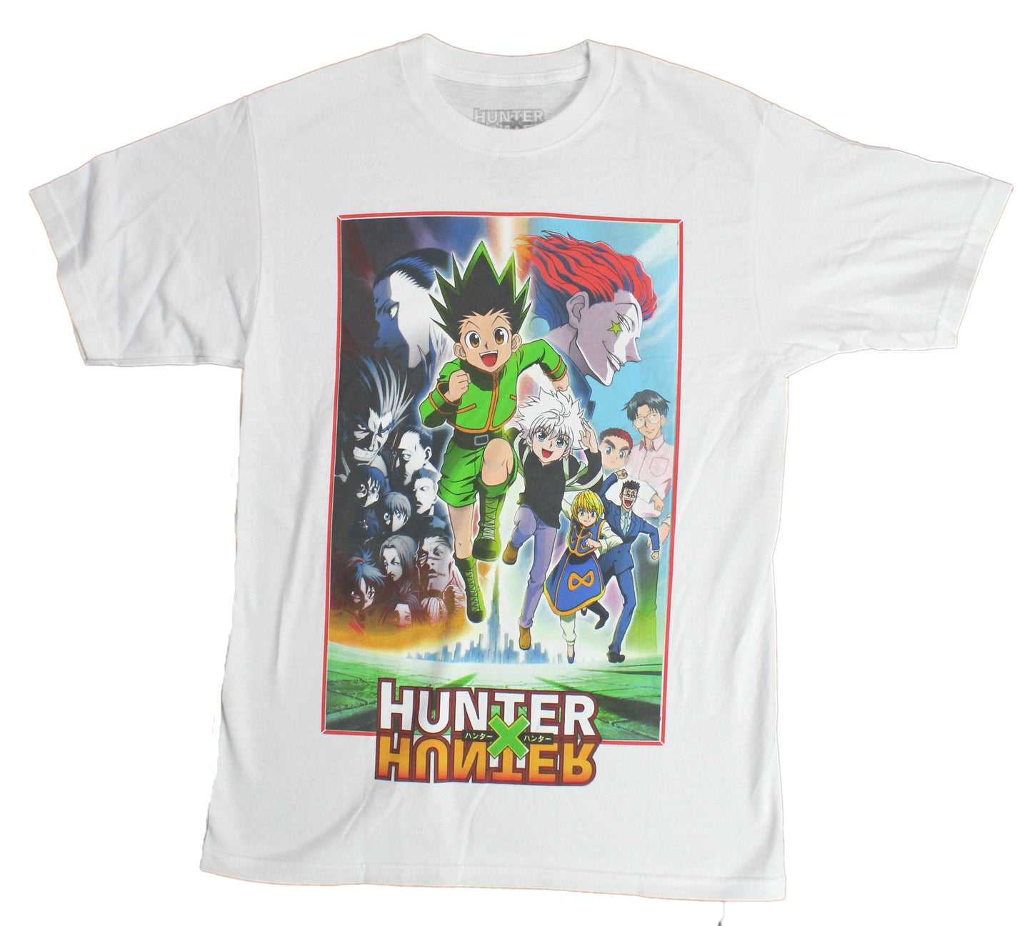 Hunter X Hunter Mens T-Shirt - Rushing Key Art Poster Image