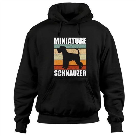 Miniature Schnauzer Dog Pullover Hoodie