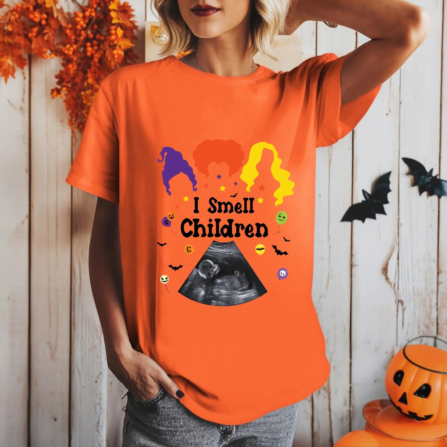 Personalized Growing A Little Pumpkin Maternity Shirt – Custom Ultrasound Hoodie, Sweatshirt | InkThreadWorks.com (Image 4)