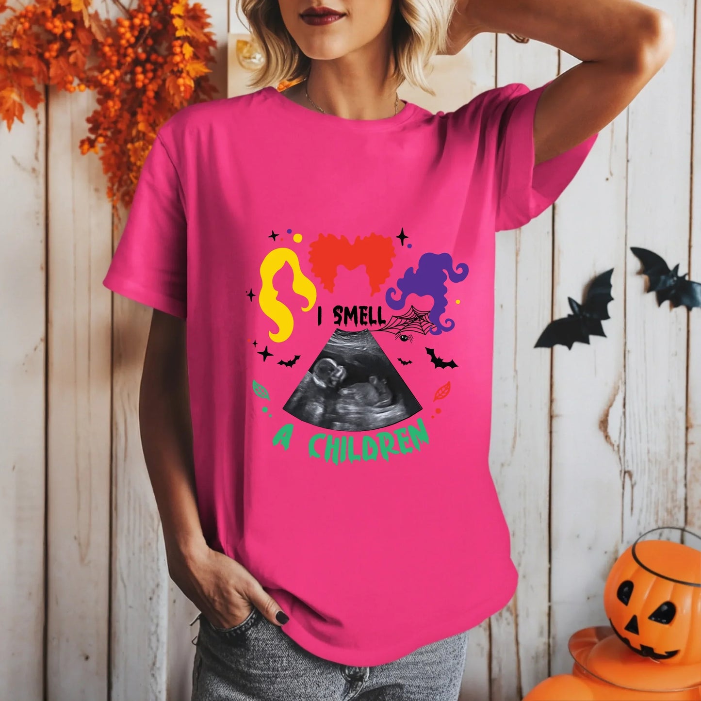 Personalized I Smell A Children Maternity Shirt – Custom Ultrasound Tee Hoodie, Sweatshirt | InkThreadWorks.com (Image 5)