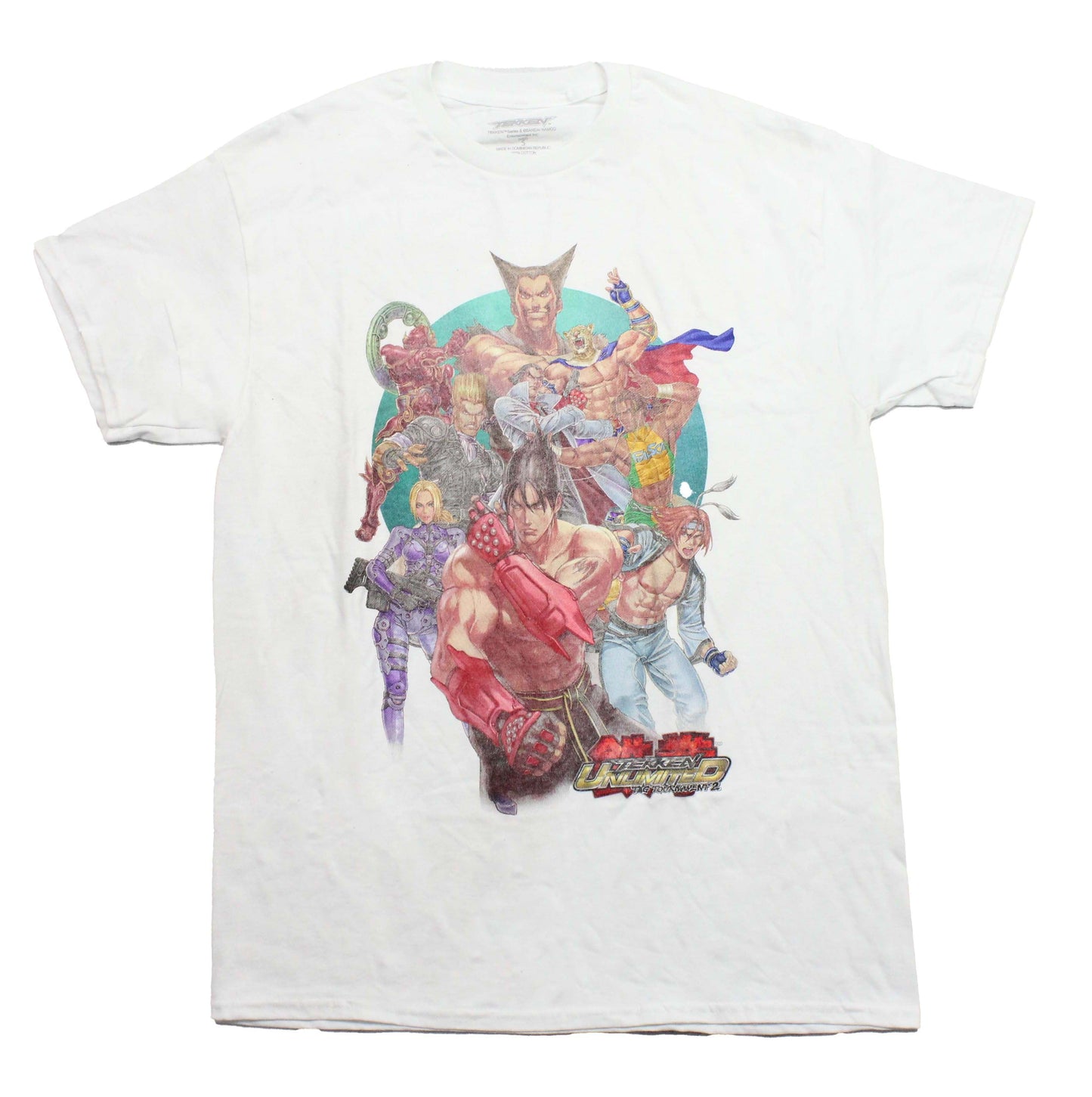 Tekken Mens T-Shirt - Unlimited Tag Tournament 2 Cast of Fighters