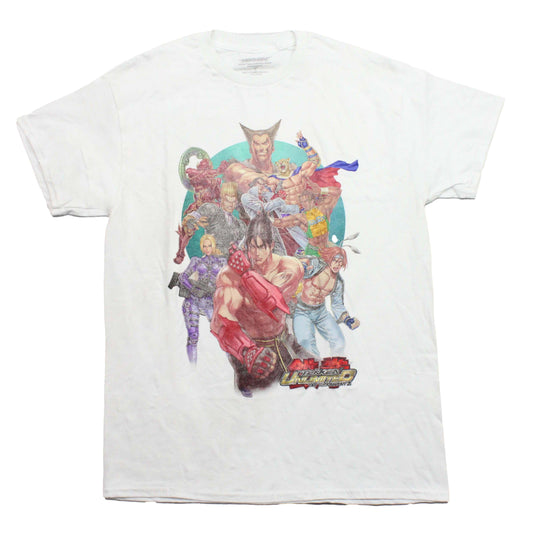 Tekken Mens T-Shirt - Unlimited Tag Tournament 2 Cast of Fighters